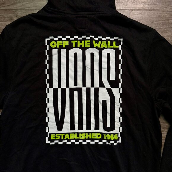 *NEW Vans Men's Since 66 Pullover Hoodie - Black - Picture 2 of 9